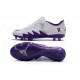 Nike Hypervenom Phinish FG ACC New 2017 Soccer Cleats White Purple