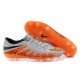 New 2015 Nike Hypervenom Phinish II FG ACC Shoes Grey Orange