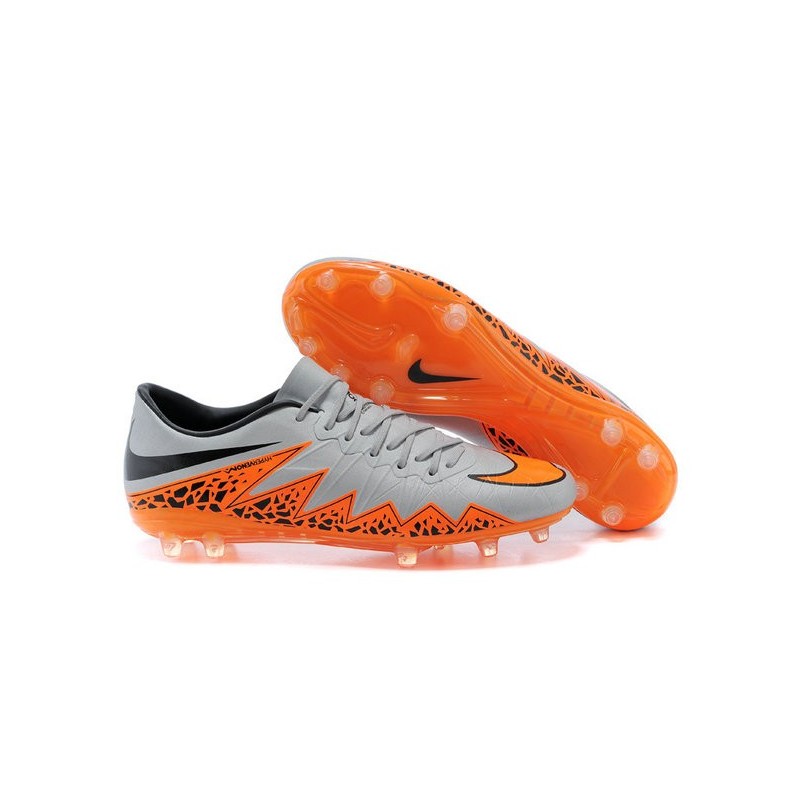 nike hypervenom gray orange