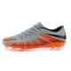 New 2015 Nike Hypervenom Phinish II FG ACC Shoes Grey Orange