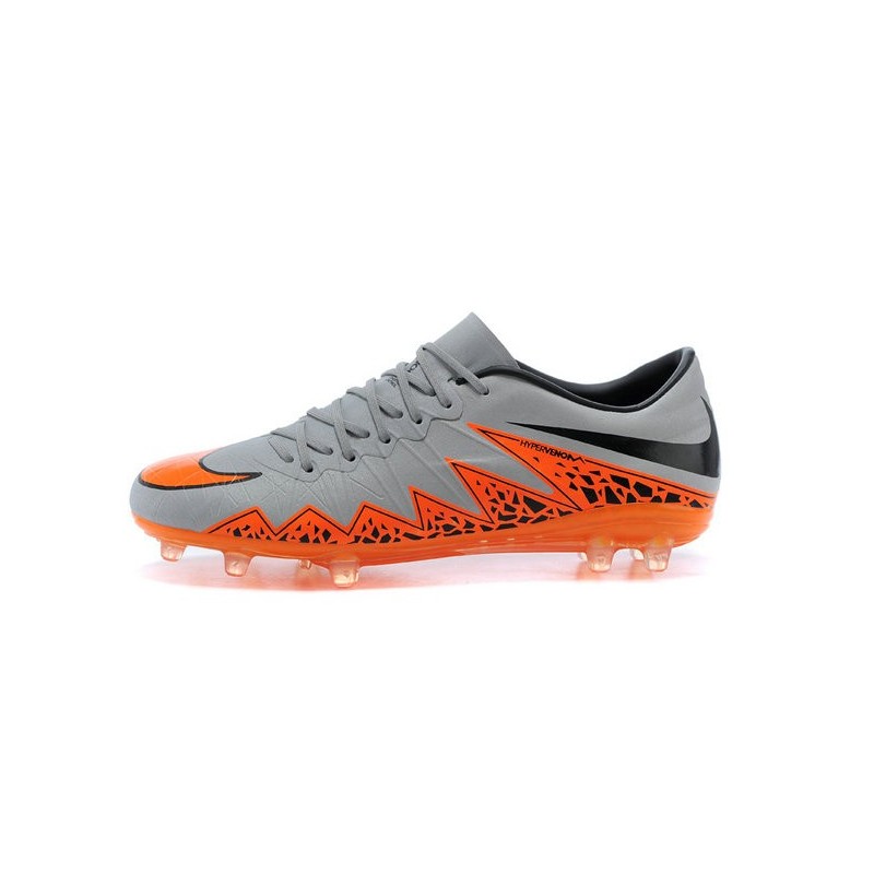 nike hypervenom gray orange