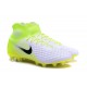 Nike Magista Obra 2 FG New Soccer Boots White Yellow