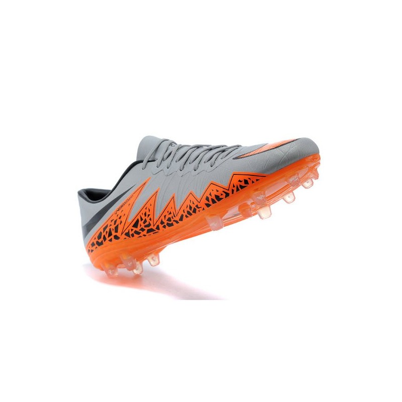 nike hypervenom gray orange