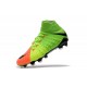 Top New Nike Hypervenom Phantom III DF FG Boots Green Orange Black