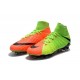 Top New Nike Hypervenom Phantom III DF FG Boots Green Orange Black