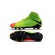 Top New Nike Hypervenom Phantom III DF FG Boots Green Orange Black