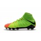 Top New Nike Hypervenom Phantom III DF FG Boots Green Orange Black