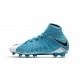 Top New Nike Hypervenom Phantom III DF FG Boots Blue White Black