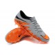 New 2015 Nike Hypervenom Phinish II FG ACC Shoes Grey Orange