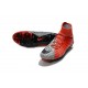 Top New Nike Hypervenom Phantom III DF FG Boots Red Grey Black