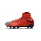 Top New Nike Hypervenom Phantom III DF FG Boots Red Grey Black