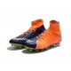 Limited Edition Nike Hypervenom Phantom III DF FG Boots - Star Blue Orange