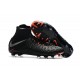 Top New Nike Hypervenom Phantom III DF FG Boots Black Silver Anthracite