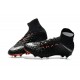 Top New Nike Hypervenom Phantom III DF FG Boots Black Silver Anthracite