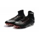 Top New Nike Hypervenom Phantom III DF FG Boots Black Silver Anthracite