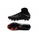 Top New Nike Hypervenom Phantom III DF FG Boots Black Silver Anthracite