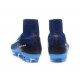 Nike Mercurial Superfly V FG Men High Top Boots Blue White Black