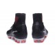 Nike Mercurial Superfly V FG Men High Top Boots Black White Red