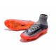 Nike Mercurial Superfly V FG Men High Top Boots -Cool Grey Hematite Grey