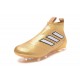 adidas ACE 17+ Purecontrol FG Men Soccer Cleats Gold White