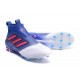 adidas ACE 17+ Purecontrol FG Men Soccer Cleats Blue Red White