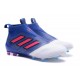 adidas ACE 17+ Purecontrol FG Men Soccer Cleats Blue Red White