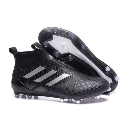 adidas ACE 17+ Purecontrol FG Firm Ground Boot - Black Silver