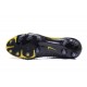 Nike Hypervenom Phantom III DF FG Tongueless Socccer Cleats - Black Yellow