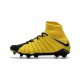 Nike Hypervenom Phantom III DF FG Tongueless Socccer Cleats - Black Yellow