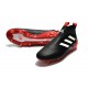 adidas ACE 17+ Purecontrol FG Mens 2017 Soccer Cleats Black White Red