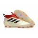 adidas ACE 17+ Purecontrol FG Mens 2017 Soccer Cleats White Red Black