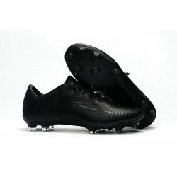 New Ronaldo Nike Mercurial Vapor XI FG Soccer Cleats All Black