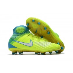 Nike Magista Obra 2 FG New Soccer Boots Volt Blue