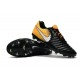 Nike Tiempo Legend VII FG 2017 Leather Soccer Cleats - Black Yellow