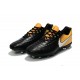 Nike Tiempo Legend VII FG 2017 Leather Soccer Cleats - Black Yellow