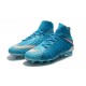 Nike Hypervenom Phantom III DF FG Tongueless Socccer Cleats - Blue White