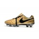 Limited Edition Nike Tiempo Totti X Roma Soccer Cleats - Gold Black