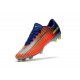 Nike Mercurial Vapor 11 FG Firm Ground Men Football Shoes Royal Blue Chrome Crimson
