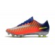 Nike Mercurial Vapor 11 FG Firm Ground Men Football Shoes Royal Blue Chrome Crimson