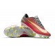 Nike Mercurial Vapor 11 FG Firm Ground Men Football Shoes Pink Gray Yellow