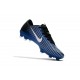 Nike Mercurial Vapor 11 FG Firm Ground Men Football Shoes Blue White