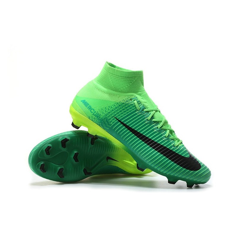 nike mercurial green cleats