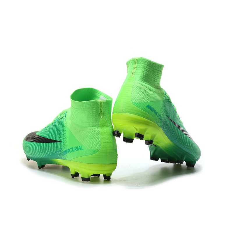 nike mercurial green cleats