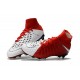 Top New Nike Hypervenom Phantom III DF FG Boots Red White