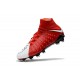 Top New Nike Hypervenom Phantom III DF FG Boots Red White