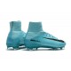 New Nike Mercurial Superfly 5 FG Firm Ground Soccer Cleats - Blue Black