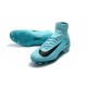 New Nike Mercurial Superfly 5 FG Firm Ground Soccer Cleats - Blue Black