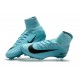 New Nike Mercurial Superfly 5 FG Firm Ground Soccer Cleats - Blue Black