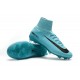 New Nike Mercurial Superfly 5 FG Firm Ground Soccer Cleats - Blue Black