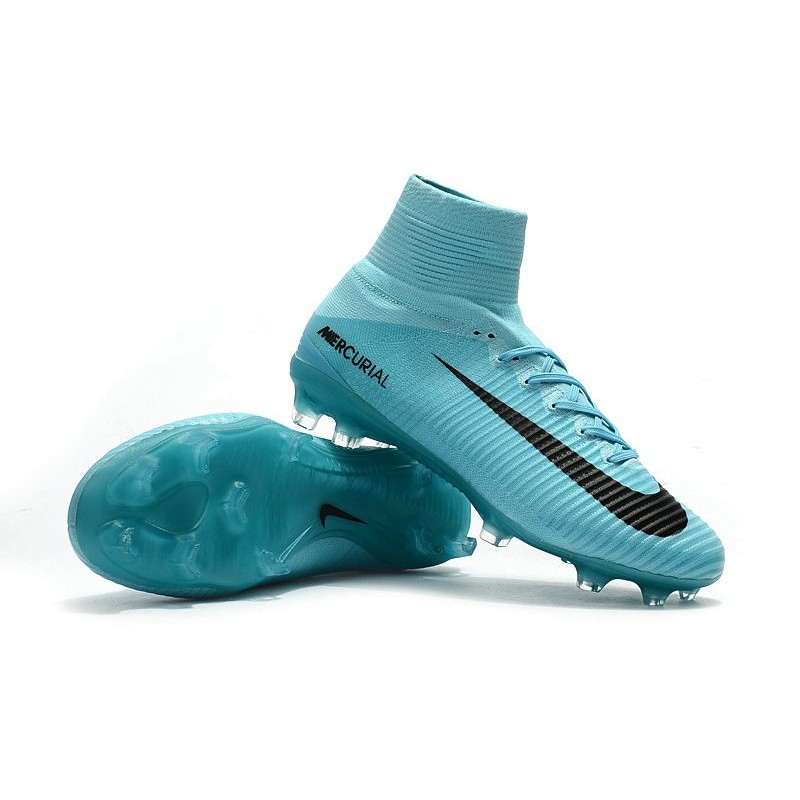 new blue nike soccer cleats